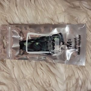 Palm Leaf Face Mask Lanyard